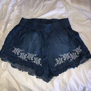 Flowy High rise shorts
